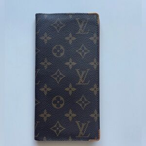 💯 Authentic Vintage Monogram Brazza Wallet with adjustable chain